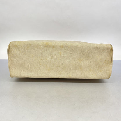 Hermes Natural Toile H Handbag (Pre-Owned)