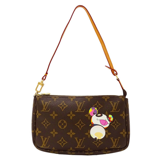 Louis Vuitton Brown Monogram Pochette Pouch (Pre-Owned)