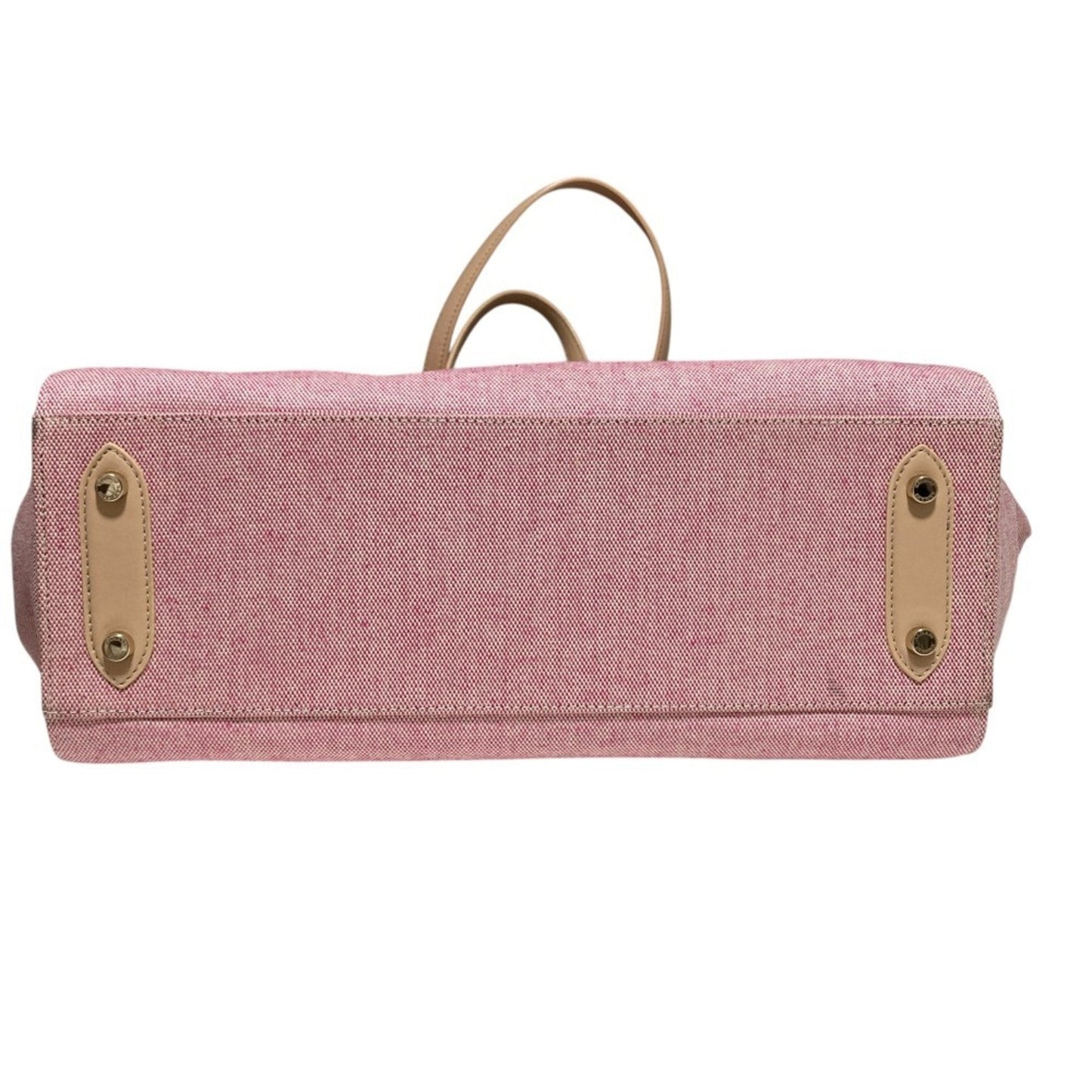 Giorgio Armani Pink Pink Beige Tote Bag (Pre-Owned)