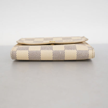 Louis Vuitton White Wallet (Tri-Fold) (Pre-Owned)