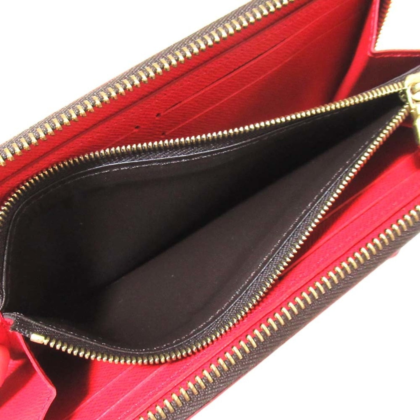 Louis Vuitton Brown Monogram Long Wallet (Bi-Fold) (Pre-Owned)