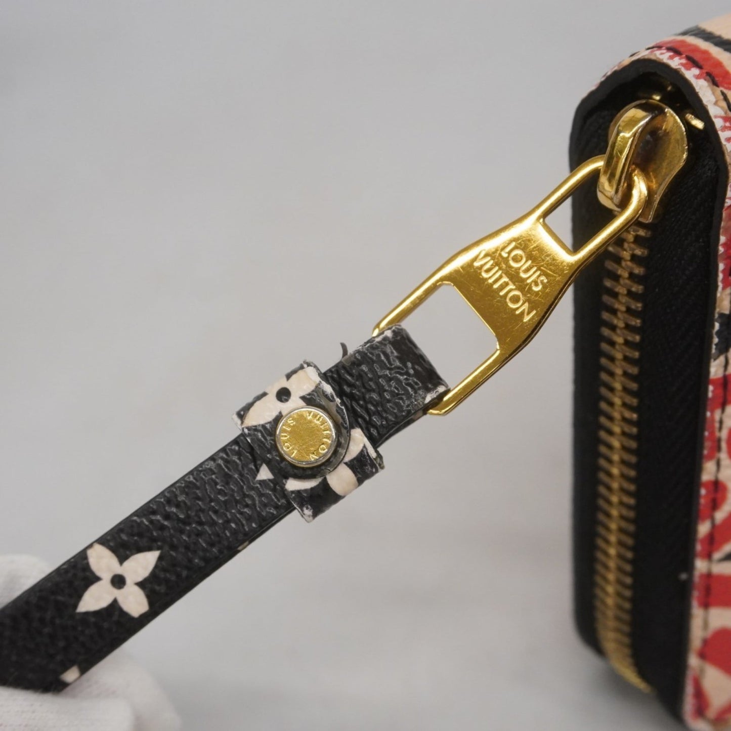 Louis Vuitton Cream Rouge Long Wallet (Bi-Fold) (Pre-Owned)