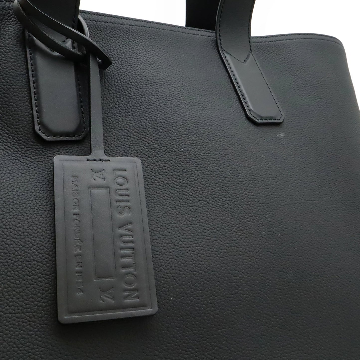 Louis Vuitton Black Noir Shoulder Bag Tote Bag (Pre-Owned)