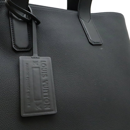 Louis Vuitton Black Noir Shoulder Bag Tote Bag (Pre-Owned)