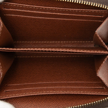 Louis Vuitton Brown Pvc Leather Long Wallet (Bi-Fold) (Pre-Owned)