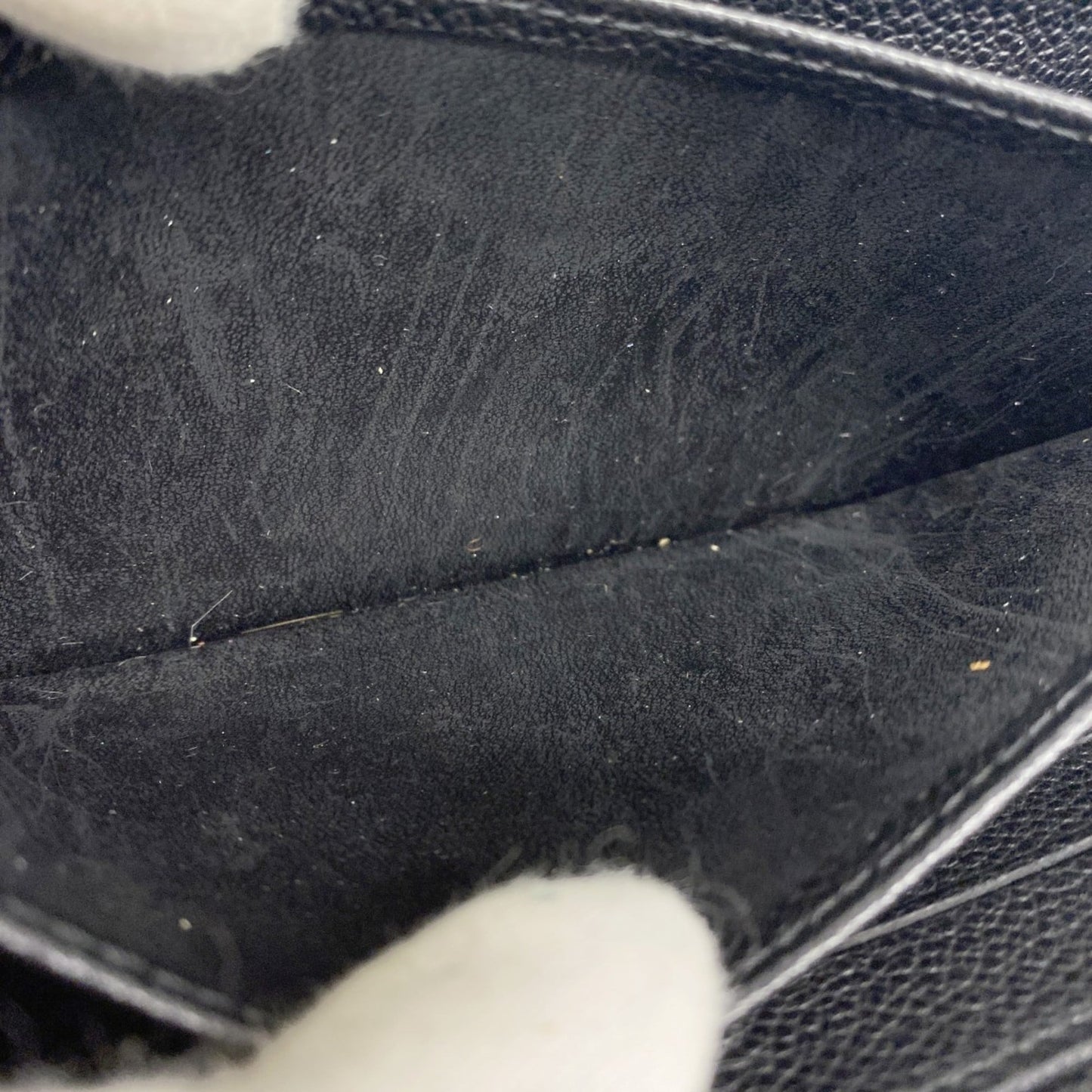 Louis Vuitton Noir Long Wallet (Bi-Fold) (Pre-Owned)