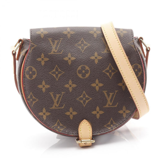 Louis Vuitton Brown Monogram Coated Canvas Leather Shoulder Bag (Pre-Owned)