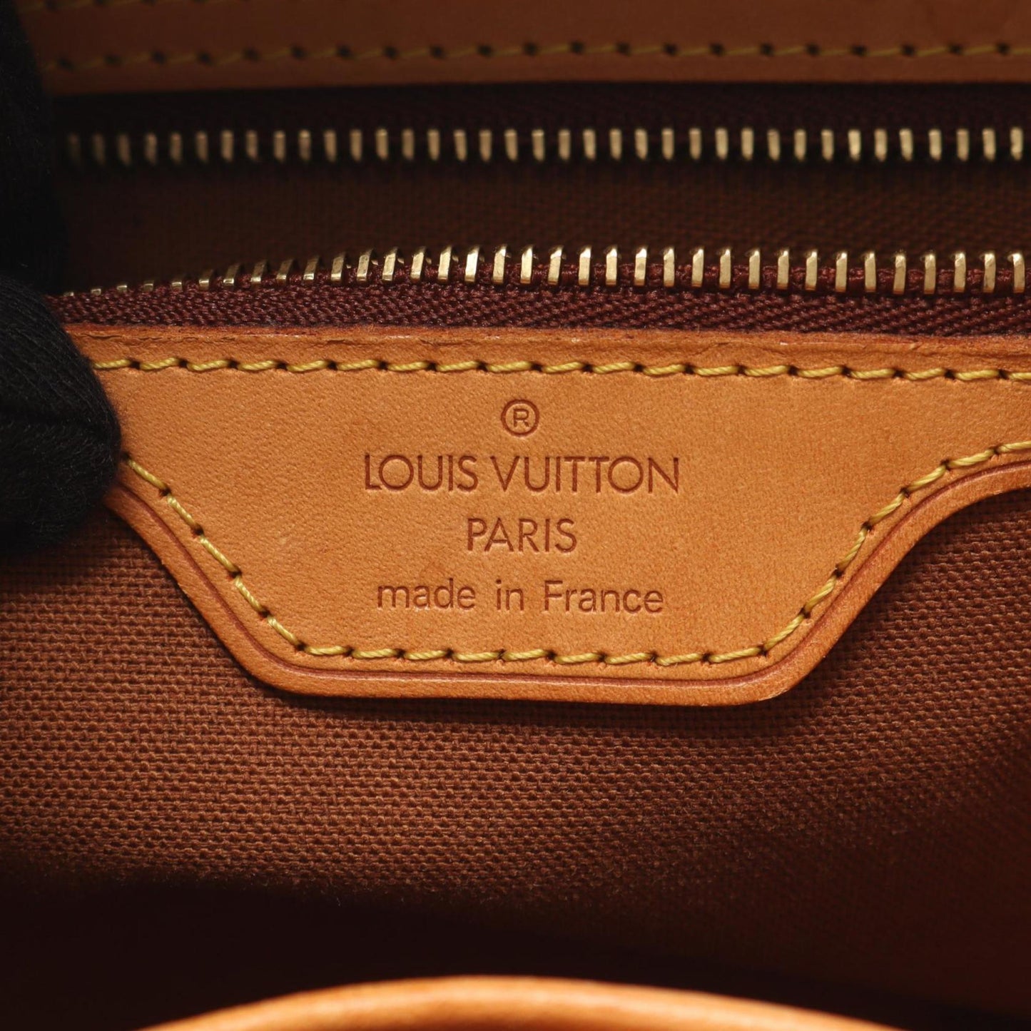 Louis Vuitton Brown Monogram Monogram Leather Tote Bag (Pre-Owned)