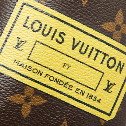 Louis Vuitton Brown Multi-Color Pvc Leather Backpack (Pre-Owned)