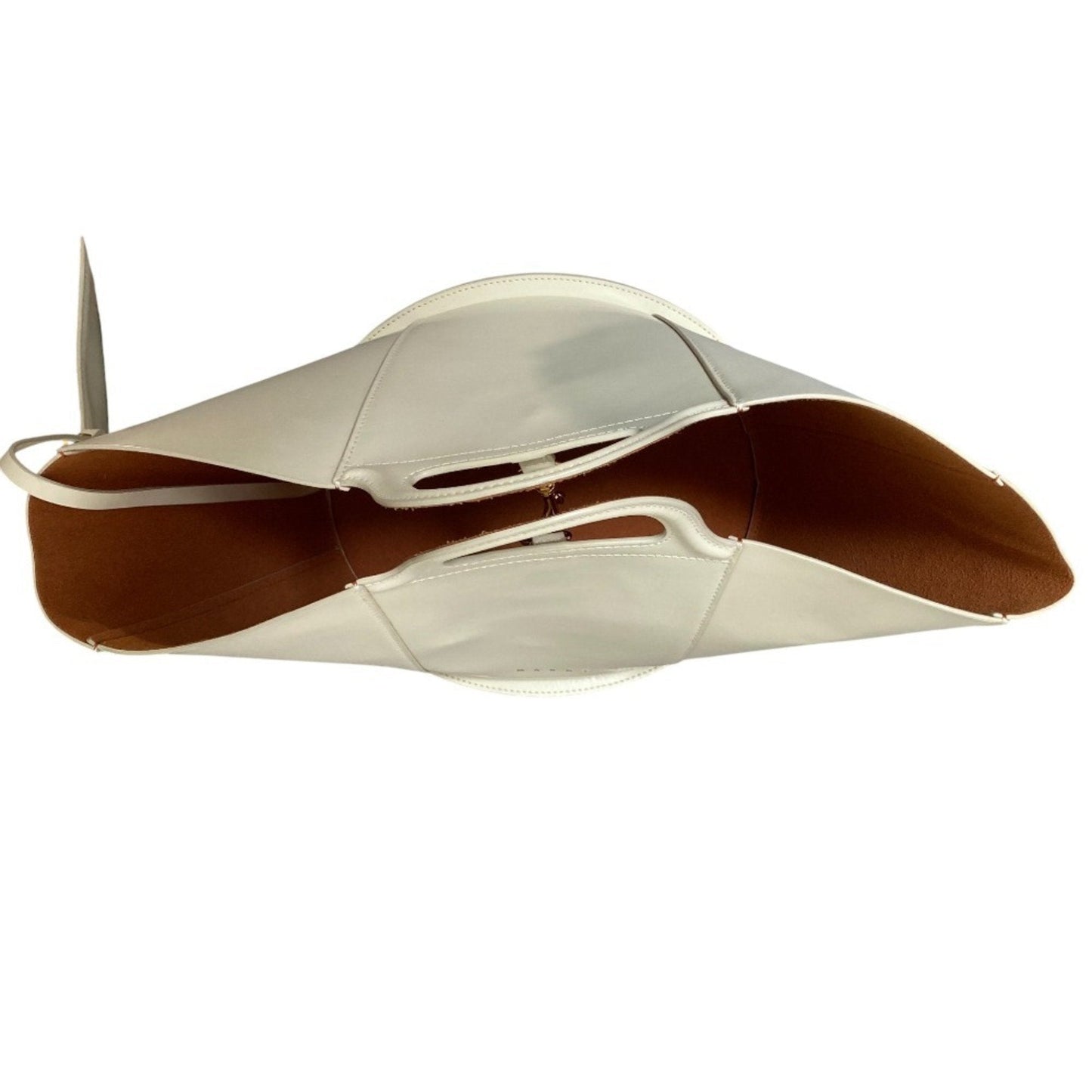 Marni White Pouch Tote Bag (Pre-Owned)