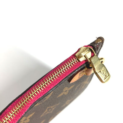 Louis Vuitton Brown Monogram Pink Monogram Clutch Bag Pouch (Pre-Owned)