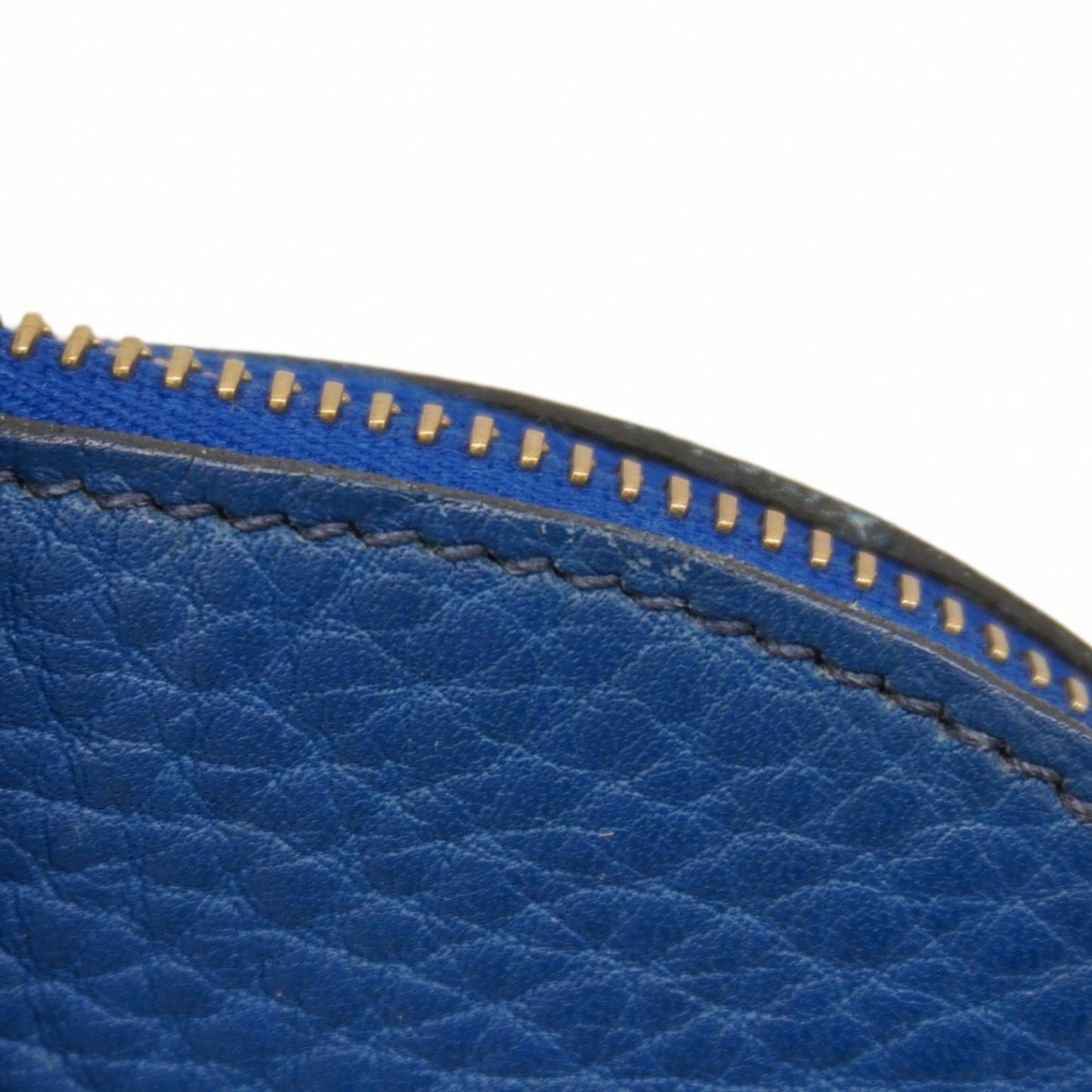 Hermes Blue Ardennes Leather Handbag (Pre-Owned)