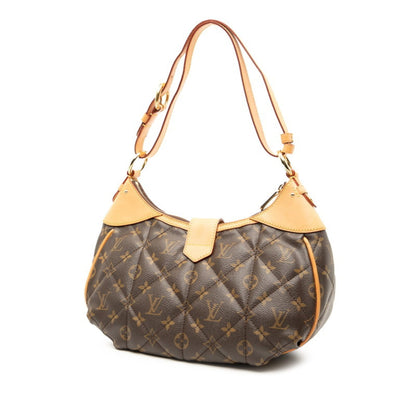 Louis Vuitton Brown Pvc Leather Shoulder Bag (Pre-Owned)