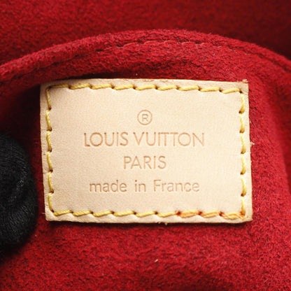 Louis Vuitton Brown Monogram Coated Canvas Leather Shoulder Bag (Pre-Owned)