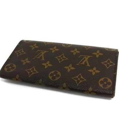Louis Vuitton Brown Monogram Monogram Long Wallet (Bi-Fold) (Pre-Owned)