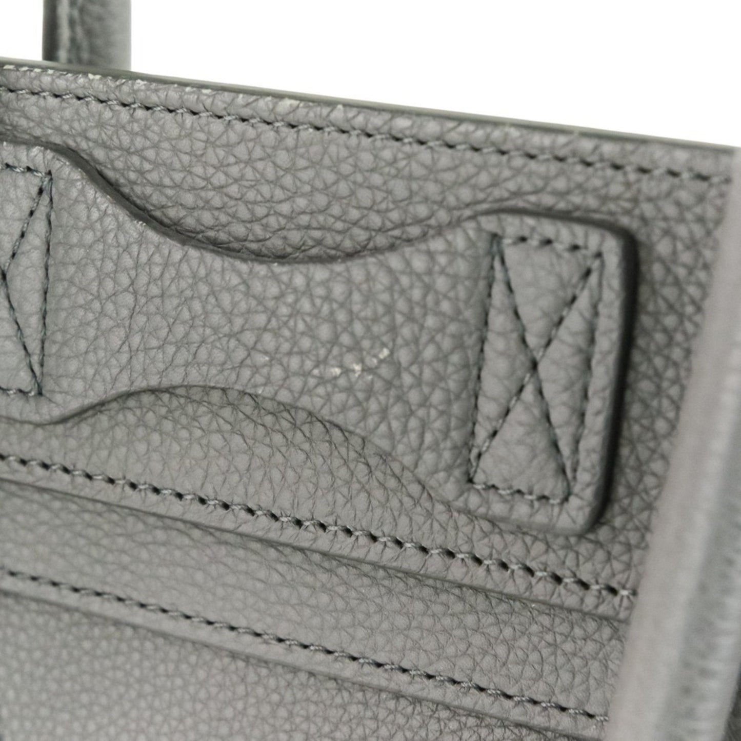 Celine Gray Leather Tote Bag (Pre-Owned)