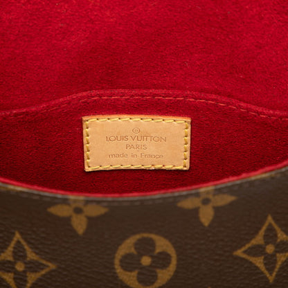 Louis Vuitton Brown Pvc Leather Shoulder Bag (Pre-Owned)