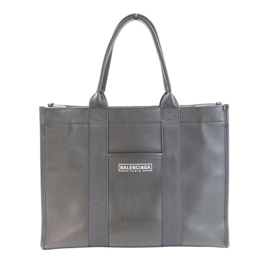 Balenciaga Gray Leather Tote Bag (Pre-Owned)