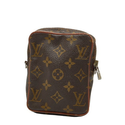 Louis Vuitton Brown Pvc Leather Shoulder Bag (Pre-Owned)