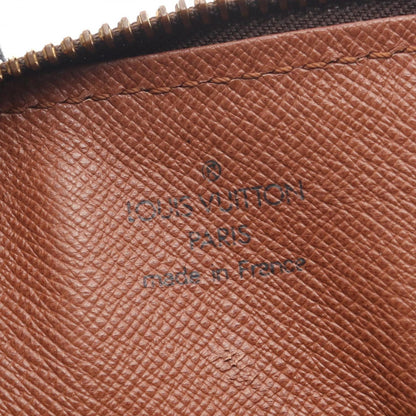 Louis Vuitton Brown Pvc Coated Canvas Leather Handbag (Pre-Owned)