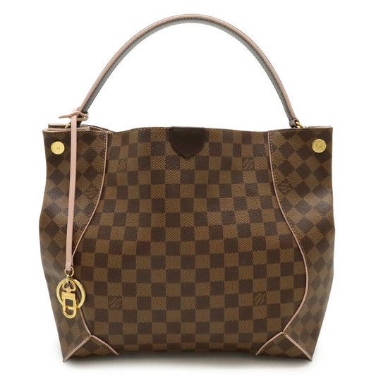 Louis Vuitton Brown Pink Rose Ballerine Pvc Shoulder Bag (Pre-Owned)