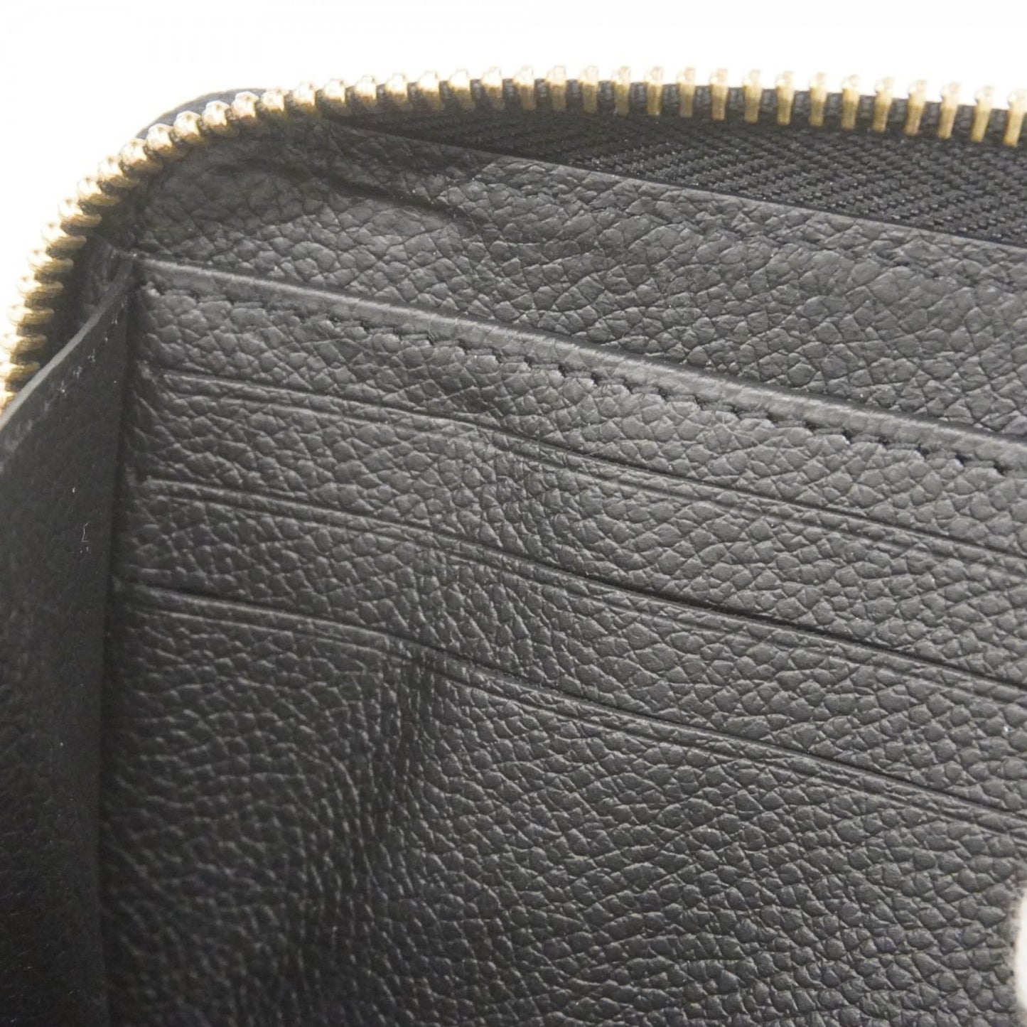 Louis Vuitton Beige Black Long Wallet (Bi-Fold) (Pre-Owned)