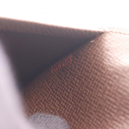 Louis Vuitton Brown Pvc Long Wallet (Bi-Fold) (Pre-Owned)