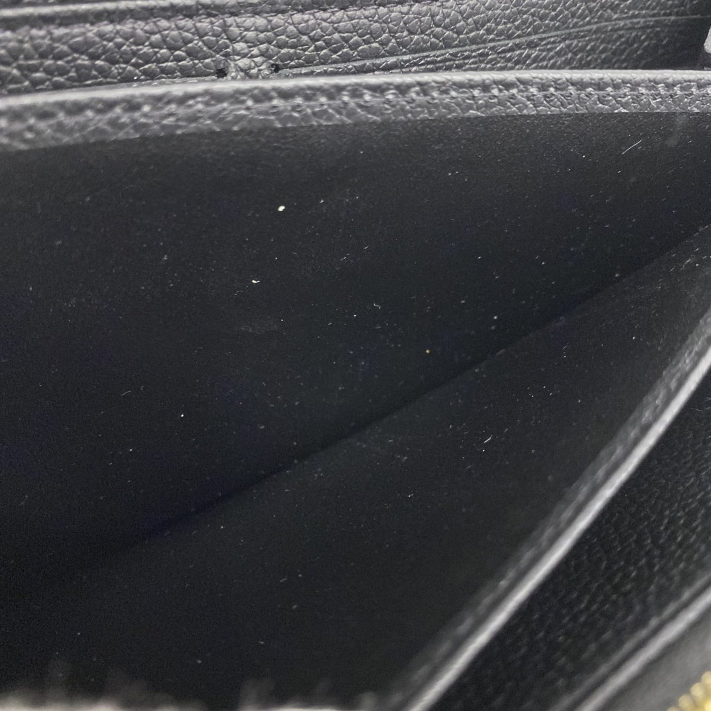 Louis Vuitton Noir Long Wallet (Bi-Fold) (Pre-Owned)