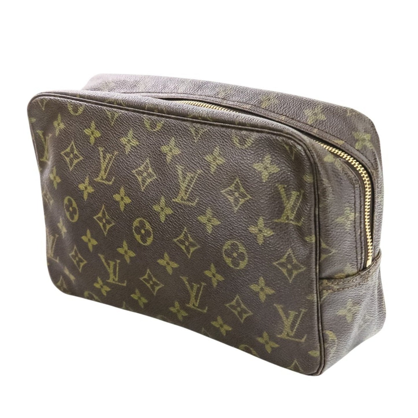 Louis Vuitton Brown Monogram Pouch (Pre-Owned)