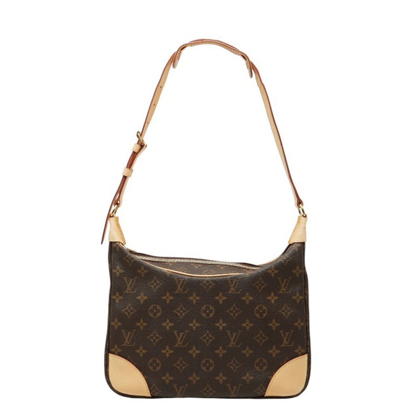 Louis Vuitton Brown Pvc Leather Shoulder Bag (Pre-Owned)