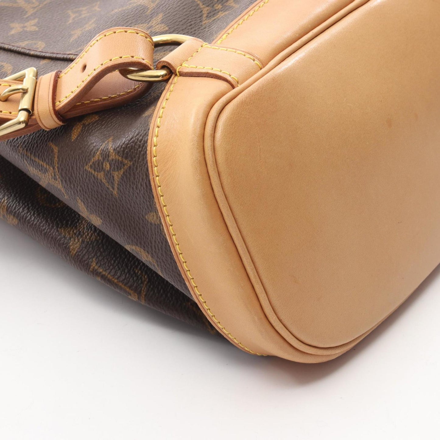 Louis Vuitton Brown Pvc Leather Backpack (Pre-Owned)