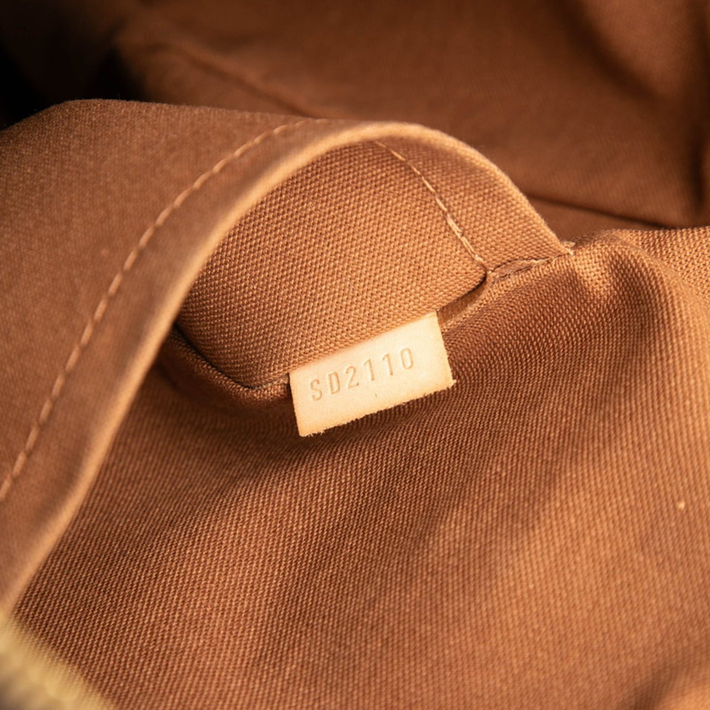 Louis Vuitton Brown Pvc Leather Shoulder Bag Tote Bag (Pre-Owned)