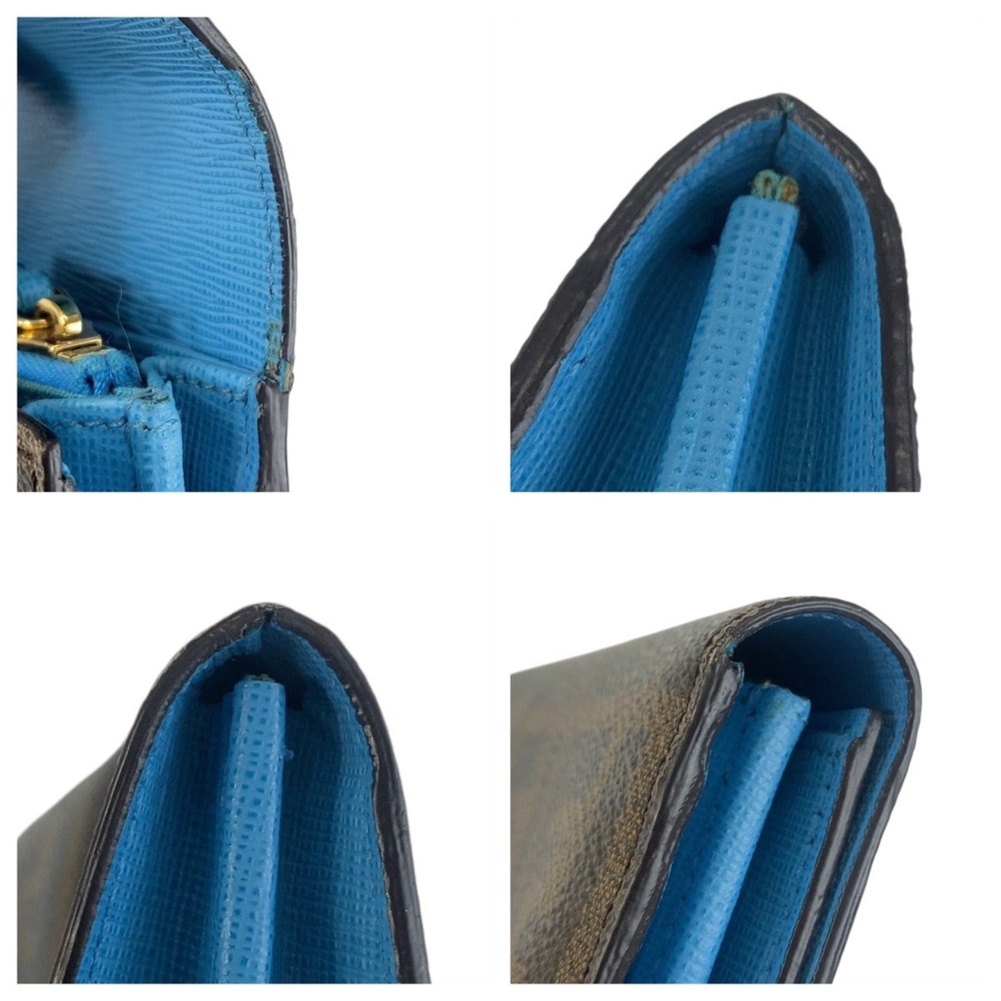 Fendi Brown Pvc Long Wallet (Bi-Fold) (Pre-Owned)