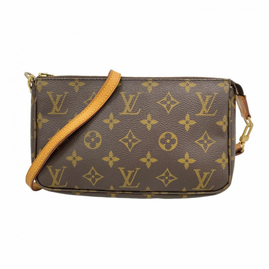 Louis Vuitton Brown Pouch (Pre-Owned)