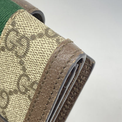 Gucci Brown Pvc Wallet (Bi-Fold) (Pre-Owned)