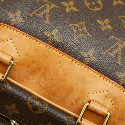 Louis Vuitton Brown Pvc Leather Handbag (Pre-Owned)