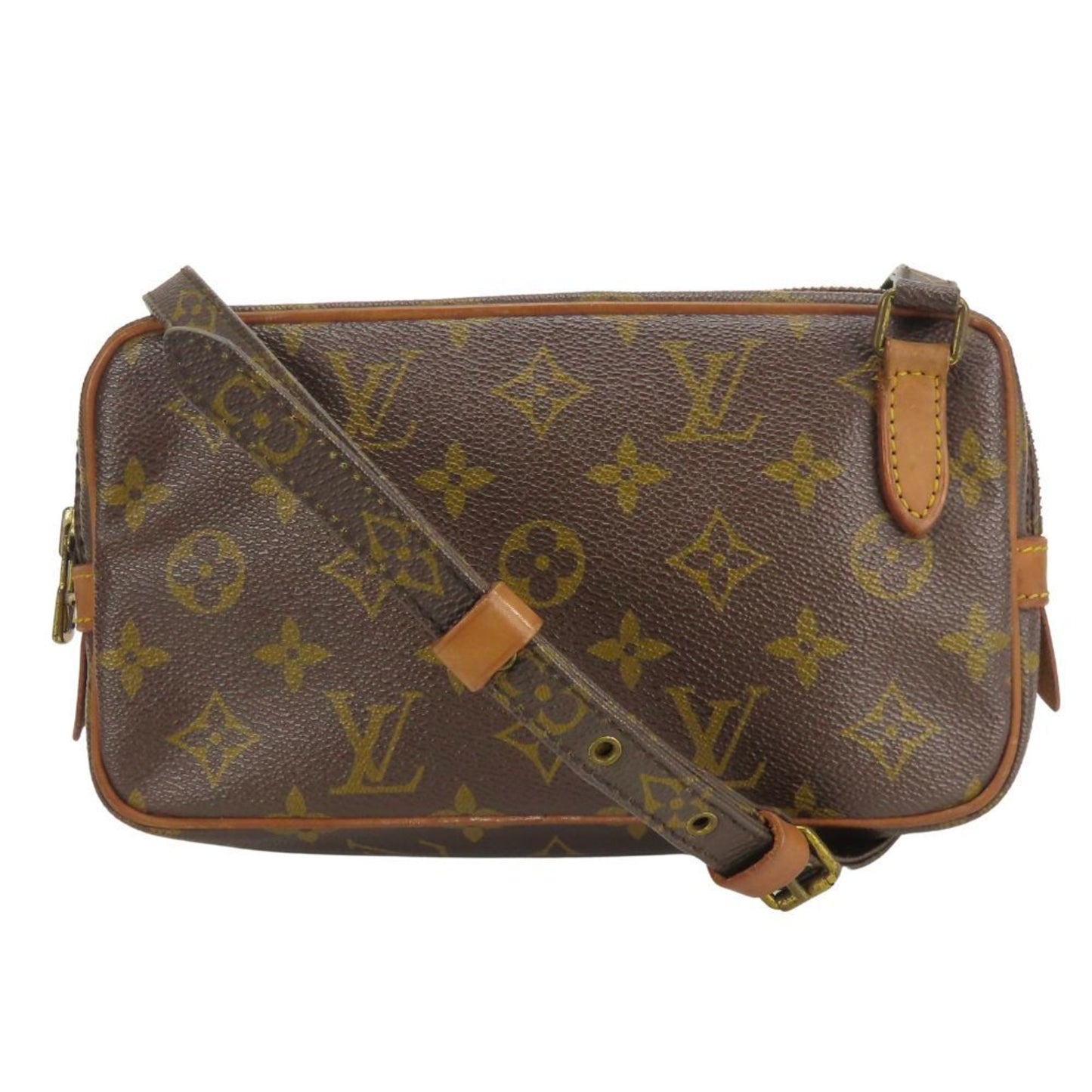 Louis Vuitton Brown Monogram Pochette Shoulder Bag (Pre-Owned)
