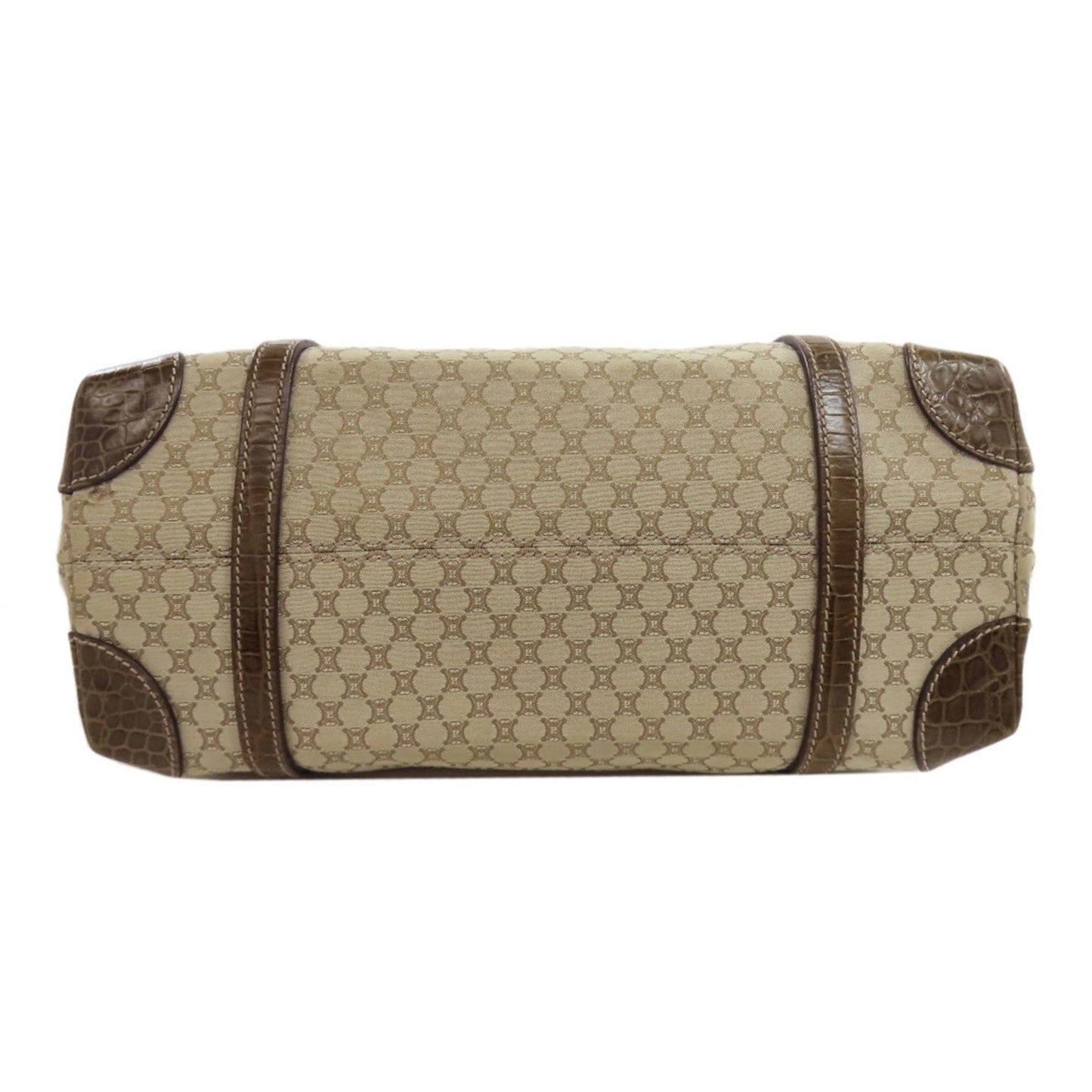 Celine Macadam Brown Canvas Tote Bag (Pre-Owned)