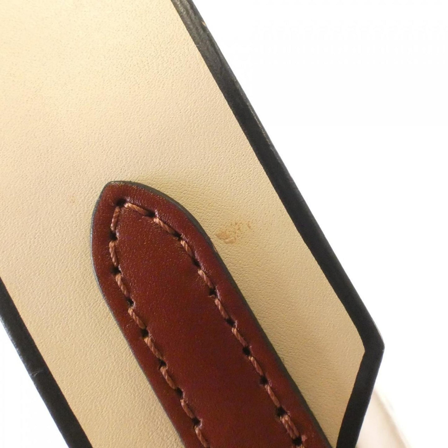 Louis Vuitton Cream Marron Coated Canvas Shoulder Bag (Pre-Owned)