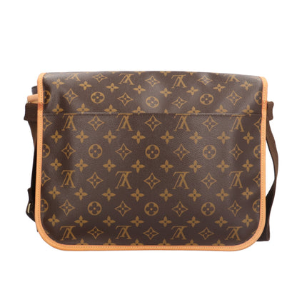 Louis Vuitton Brown Monogram Canvas Shoulder Bag (Pre-Owned)