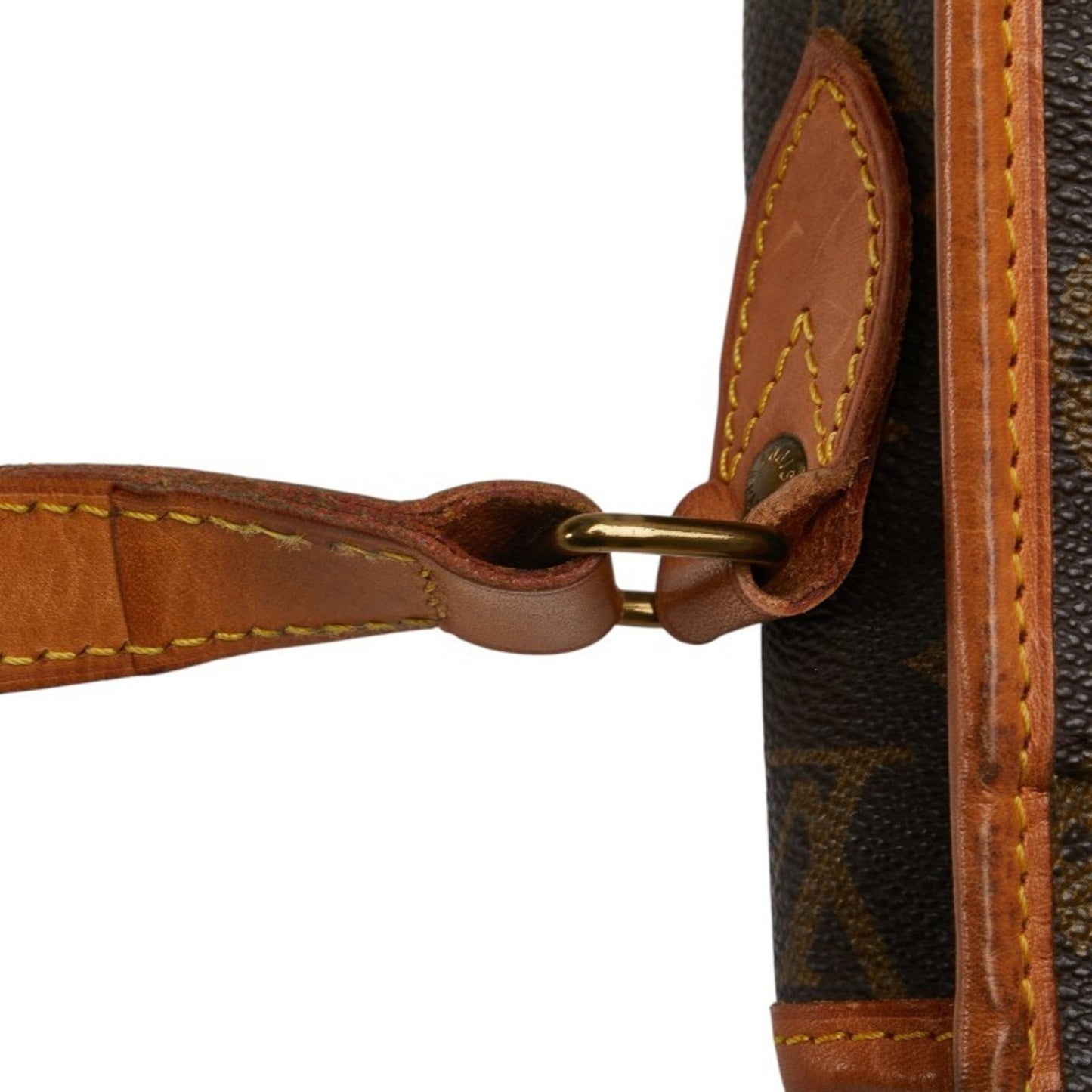 Louis Vuitton Brown Pvc Leather Shoulder Bag (Pre-Owned)