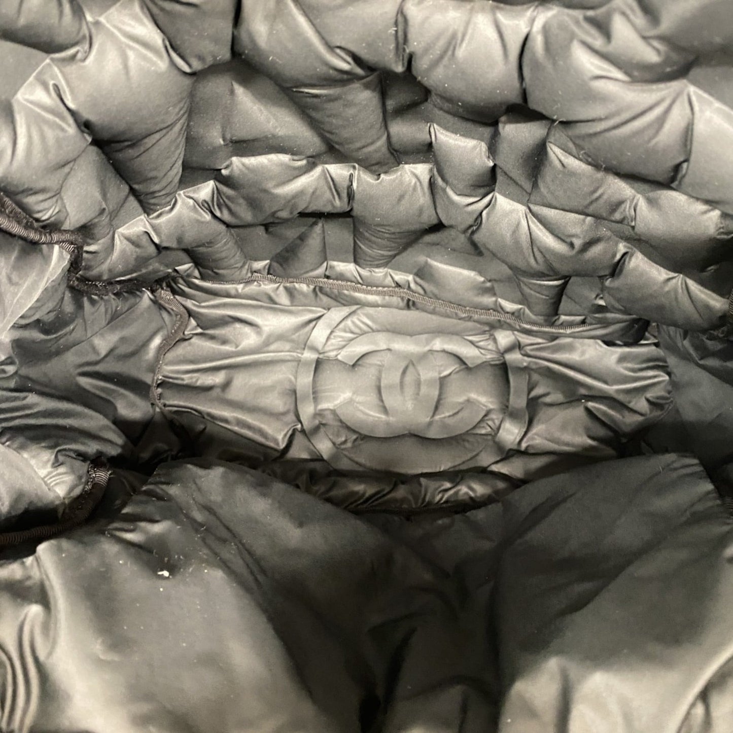 Chanel Black Nylon Backpack (Pre-Owned)