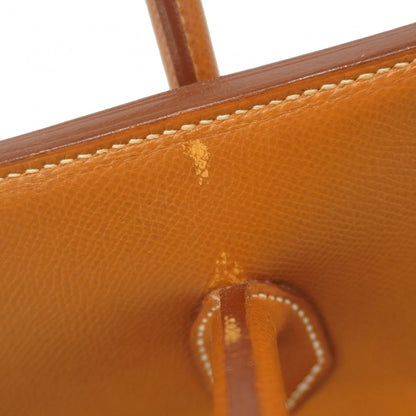 Hermes Gold Courchevel Leather Handbag (Pre-Owned)