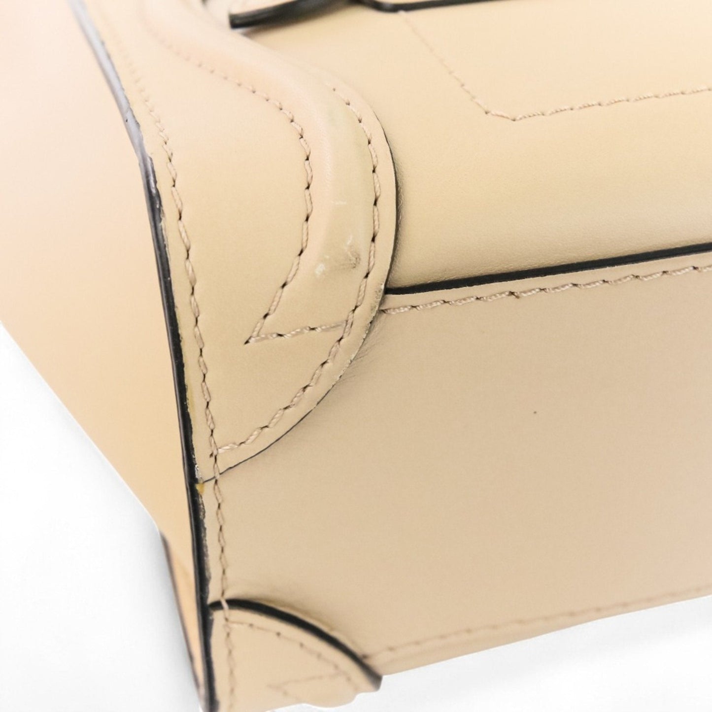 Celine Beige Shoulder Bag Tote Bag (Pre-Owned)