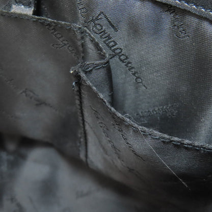 Salvatore Ferragamo Black Leather Tote Bag (Pre-Owned)