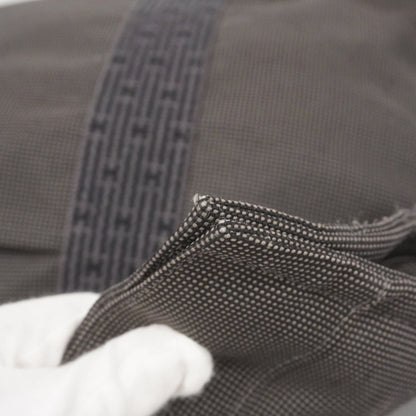 Hermes Gray Canvas Tote Bag (Pre-Owned)