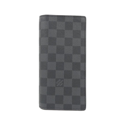 Louis Vuitton Graphite Coated Canvas Long Wallet (Bi-Fold) (Pre-Owned)