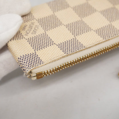 Louis Vuitton White Coin Purse/Coin Case (Pre-Owned)