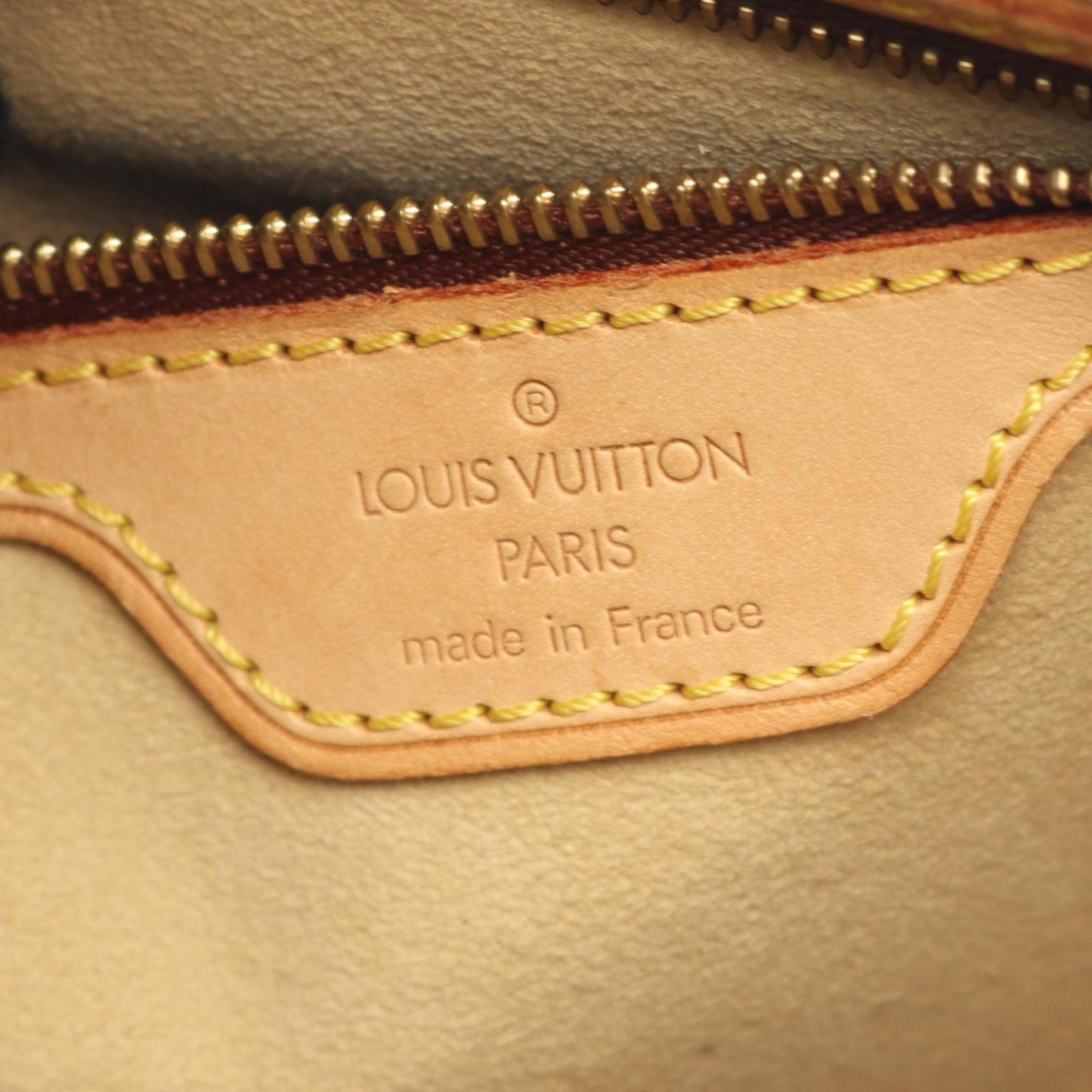 Louis Vuitton Brown Pvc Leather Shoulder Bag (Pre-Owned)