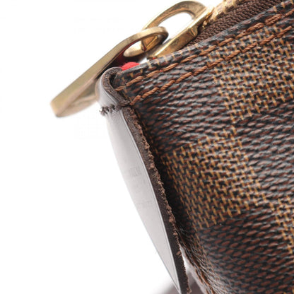 Louis Vuitton Brown Coated Canvas Damier Canvas Pvc Leather Tote Bag (Pre-Owned)